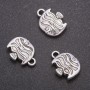Fish Finding Pendant, diameter 17x13mm, hole diameter mm, pack 20g +/- 8pcs