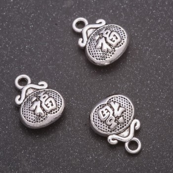Finding Pendant Chinese Lantern, diameter 10x13mm, hole diameter mm, pack 20g +/- 14pcs
