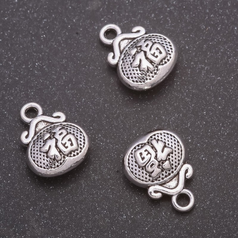Finding Pendant Chinese Lantern, diameter 10x13mm, hole diameter mm, pack 20g +/- 14pcs