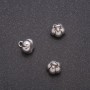 Finding: Pumpkin Charm, diameter 8x9mm, inner diameter 1.6mm, pack 20g +/-16pcs
