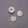 Finding Cord End, diameter 9x5mm, inner diameter 1.2-6.5mm, pack 20g +/-27pcs