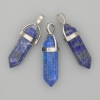 Lapis Lazuli Stone Pendant Hexagon 4 cm