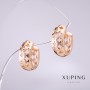 Xuping Earrings 14x6mm, 18K Gold Plated