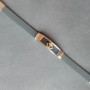 Men's Bracelet "Steel Bar" Anchor, Rubber, 21cm Circumference