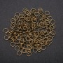 Connecting Jump Rings, 5mm Diameter, Bronze Color, 20g Pack