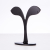 Jewelry Stand Black Plastic, Height 8cm, Width 8cm