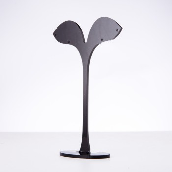 Jewelry Stand Black Plastic height 132mm width 80mm width 30mm