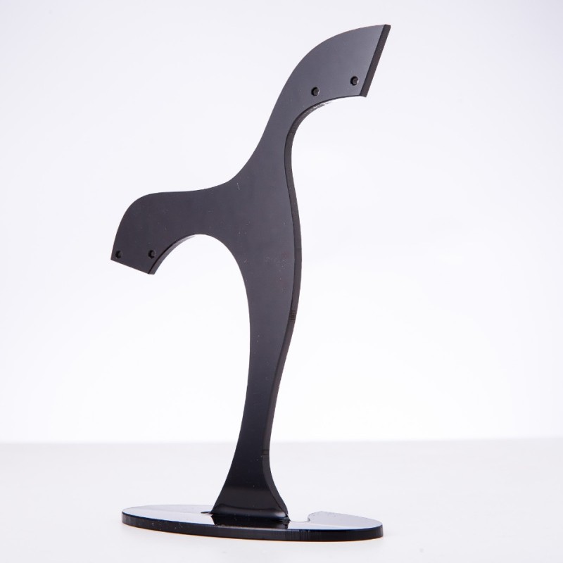 Earring Stand Black Plastic height 140mm width 100mm depth 40mm