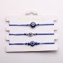 Adjustable “Eye” Bracelets, Pack of 3