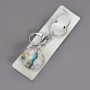 Keychain, Diameter 3.5 cm, Length 9