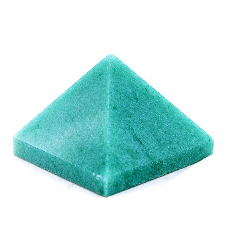 Pyramid Souvenir Natural Stone Jade, height (+-)25mm, length (+-)30mm