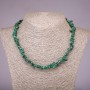 Malachite Beads Natural Stone碎 8x3mm chips, 45cm length