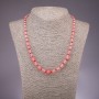Graduated Chalcedony Necklace, 6-10mm Diameter, 50cm Length