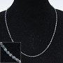 Metal Twisted-Rope Chain for Jewelry Making, length 50cm