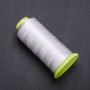 White Nylon Thread Spool for Crafts, 0.9mm Diameter, 500m Length