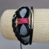 Kids' "Infinity" Bracelet, Gray, on Drawstring