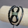 Kids' "Infinity" Bracelet, Wheat, on Drawstring
