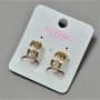 Xuping Earrings, 18K Gold Plated