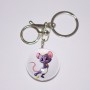 Mouse Keychain, 4x3cm Diameter, 9.5cm Length