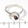 Price per pack/10pcs. 10mm Round Cup Ring Base