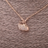 Xuping Chain with Dancer Pendant 13x18mm Anchor Link, Thickness 1.4mm, Length 44-48cm, Gold-Plated
