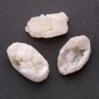 Cabochon Druzy White Quartz with "Petrol" Coating 25x35mm price per 100 grams
