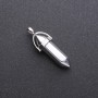 Hexagonal Hematite Pendant 8x35x40 mm