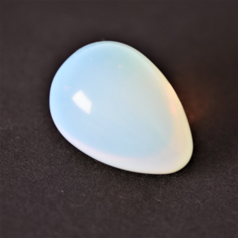 Moonstone Souvenir Egg (Synthetic), Diameter 35x25+-mm