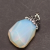 Acorn Pendant made of Moonstone (Synthetic), 24x36x40+-mm