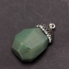 Acorn Pendant made of Natural Jade, 24x36x40+-mm