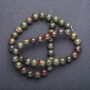 Dragon Blood Jasper Natural Stone Beads, smooth round, diameter 8+/-mm strand, length 38+/-cm