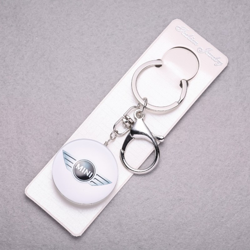 Mini Cooper Car Keychain, length 10cm