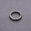 Rings Stone Hematite Cut, 4mm thick, sizes 17, 18, 19, 20, 21, 22