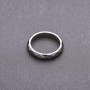 Rings Stone Hematite Cut, 4mm thick, sizes 17, 18, 19, 20, 21, 22