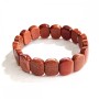 Aventurine (Synthetic) "Golden Sand" Bracelet on Elastic 17x12mm