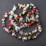 Assorted Stone Chip Beads, Diameter 8 +/-mm, Length 80cm