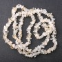 Rutilated Quartz Chip Beads, Diameter 8 +/-mm, Length 80cm