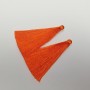 Craft Tassel Blank "Orange", 7cm length, 7mm diameter, pair