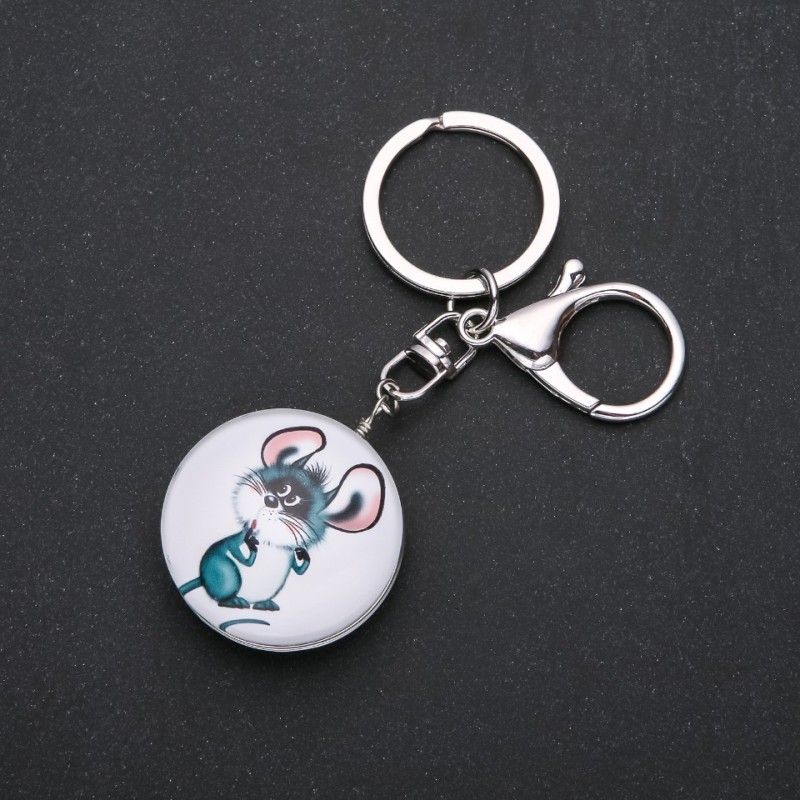 Mouse Keychain, 40x30mm, Length 9.5cm