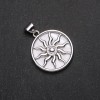 Pendant Yarilo White Pearl, diameter 32mm