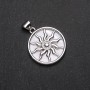 Pendant Yarilo White Pearl, diameter 32mm