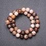 Jasper Beads on Strand, Smooth Round, 10mm Diameter, 38cm Length