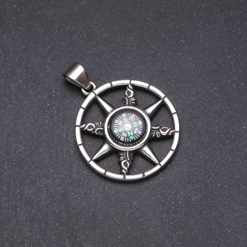 Star-Compass Pendant 39x50mm