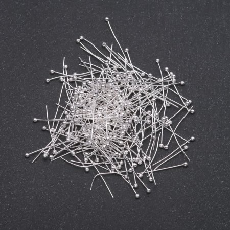 Ball Head Pins, Light Metal, 20mm Length, 10g