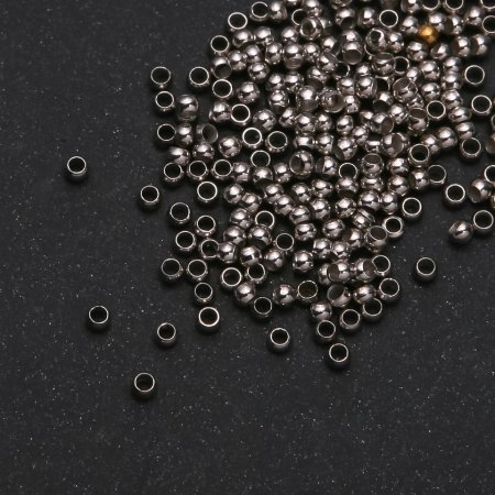 Crimp Findings for Beads 2.5 mm, packaged 200 g