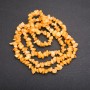 Beads on Fishing Line, Tinted Quartz Chips, Diameter 6 (+/-) mm, Length 80cm