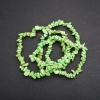 Beads on Fishing Line, Tinted Howlite Chips, Diameter 6 (+/-) mm, Length 80cm