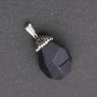 "Acorn" Pendant made of Aventurine Blue Sand "Night of Cairo" Stone (Synthetic), 32x20 (+-) mm