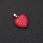 Pendant "Heart" Tourmaline 28x19x19 mm (+-)