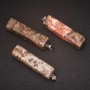 Picasso Jasper Natural Stone Pendant 13x54(+/-)mm